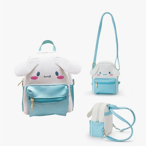 Cute Blue and White Kids Backpack - Picture 1 of 6